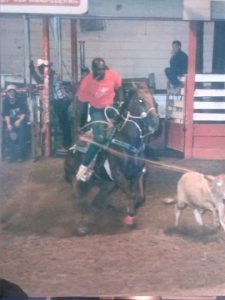 TIMMY BROOKS/ EMPTY SADDLE- CALF ROPING