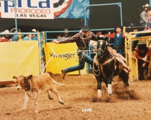 80's Calf Roping- Johnny Emmons, Jr.