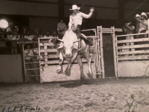 Mike Harbour-Bull Rider